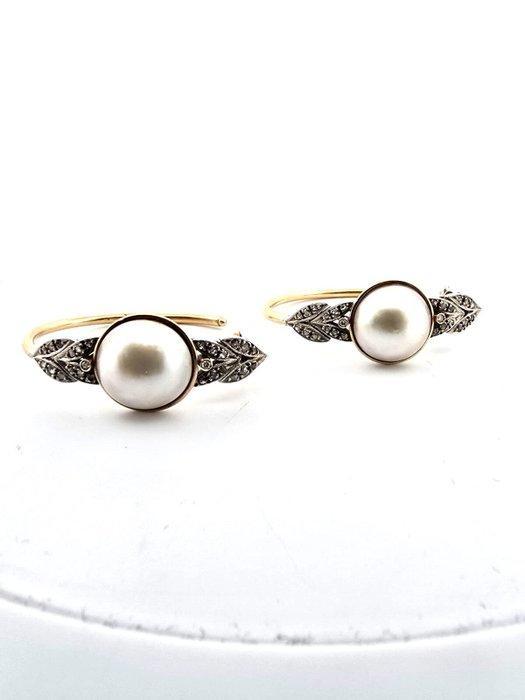 Oorbellen - 18 karaat Geel goud - 0.52ct. tw. Diamant, Sieraden, Tassen en Uiterlijk, Oorbellen