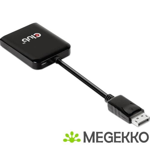 CLUB3D CSV-7200 video splitter DisplayPort 2x DisplayPort, Computers en Software, Overige Computers en Software, Nieuw, Verzenden