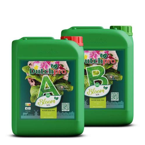 DutchPro, Bloom Soil A+B - 5L, Tuin en Terras, Plantenvoeding