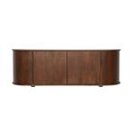 *WOONWINKEL* Mangohout Dressoir Met Ronde Hoeken, Huis en Inrichting, Kasten | Dressoirs, Verzenden, Nieuw