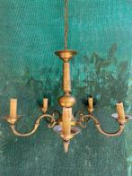 Plafondlamp - Messing - Vintage kroonluchter 5 beugels