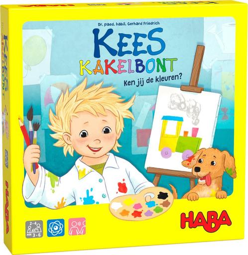 Kees Kakelbont - Kinderspel | Haba - Kinderspellen, Hobby en Vrije tijd, Gezelschapsspellen | Bordspellen, Nieuw, Verzenden