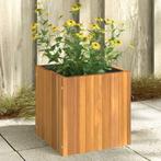 vidaXL Plantenbak 35x35x35 cm massief acaciahout, Verzenden, Nieuw, Hout