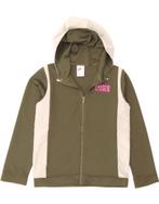 NIKE Boys Graphic Zip Hoodie Sweater 12-13 Years Large Khaki, Verzenden, Nieuw