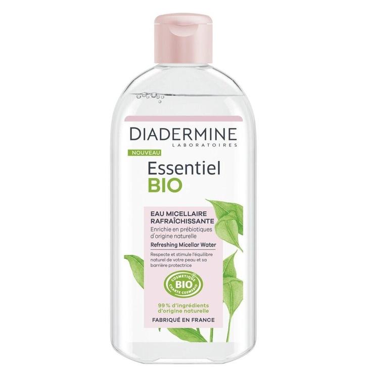 Diadermine Essentiel Bio Refreshing Micellar Water, Sieraden, Tassen en Uiterlijk, Uiterlijk | Gezichtsverzorging, Nieuw, Verzenden