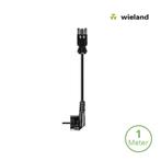 Wieland GST18/3P Netsnoer 1 meter 3x1.5mm2, Ophalen of Verzenden, Nieuw, Kabel of Snoer