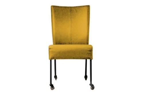 Eetkamerstoel Wiske - eetkamerstoelen - Goud, Huis en Inrichting, Stoelen, Nieuw, Stof