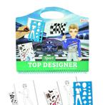 Toi-Toys Schetsboek Race met Stickers en Sjablonen, Nieuw, Ophalen of Verzenden