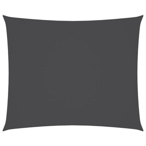 Antraciet Zonnedoek 5x6 | Retourdeal | Voor Balkon & Tuin, Tuin en Terras, Schaduwdoeken, Nieuw, Ophalen of Verzenden