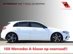 A-Klasse 180d AUT7 Launch Edition Premium Night LEDER, Auto's, Mercedes-Benz, Automaat, Gebruikt, Overige carrosserieën, Wit