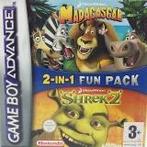 MarioGBA.nl: 2 Games in 1 Madagascar + Shrek 2 - iDEAL!, Gebruikt, Ophalen of Verzenden
