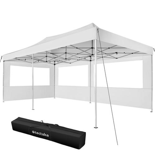 Partytent Viola 3x6 m met 2 zijdelen - wit, Tuin en Terras, Partytenten, Verzenden