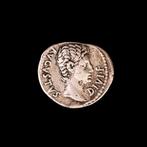 Oud-Romeins Augustus Zilveren Denarius - Goed geslagen