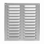 Europlast metalen ventilatierooster rechthoekig rvs 260 x, Doe-het-zelf en Verbouw, Ventilatie en Afzuiging, Ophalen of Verzenden