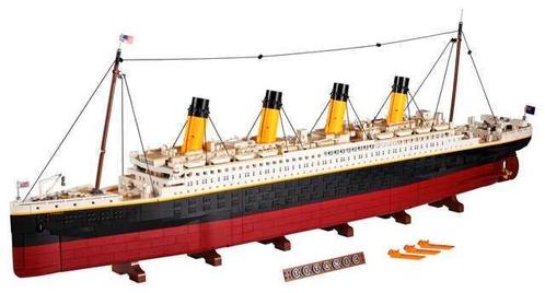 Lego 10294 Titanic - voordebouwers.nl, Kinderen en Baby's, Speelgoed | Duplo en Lego, Complete set, Zo goed als nieuw, Lego