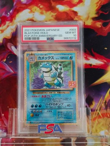 Pokémon - 1 Graded card - Blastoise - PSA 10 beschikbaar voor biedingen