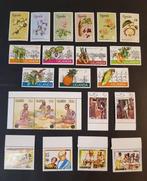 Uganda, Zimbabwe, Turks- en Caicoseilanden, Fiji en Tuvalu, Gestempeld