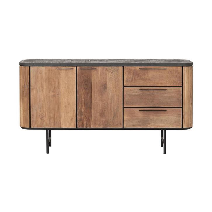 *WOONWINKEL* DTP Home Soho Dressoir Met Ronde Hoeken 160 Cm, Huis en Inrichting, Kasten | Dressoirs, Nieuw, Verzenden