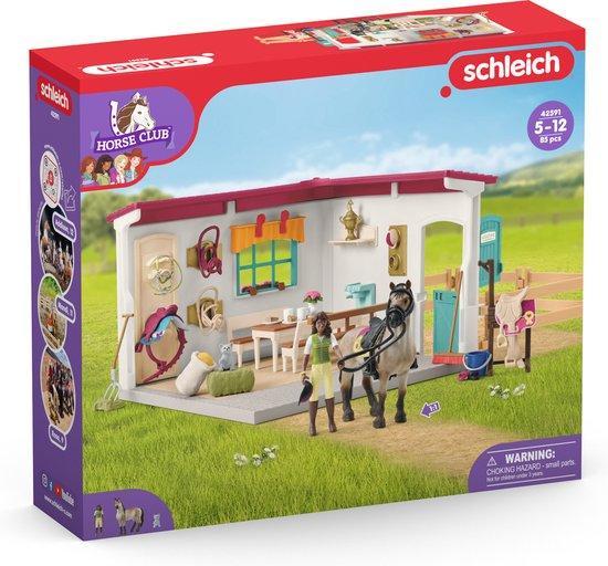 Schleich HORSE CLUB Zadelkamer- Beweegbaar Figuurtje - Afnee, Kinderen en Baby's, Speelgoed | Educatief en Creatief, Nieuw, Verzenden