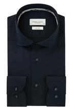 2dekans | Navy Shirt Cutoway Overhemd | Heren - maat 39, Ophalen of Verzenden, Zo goed als nieuw, Profuomo