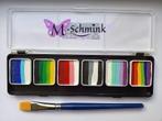 DFX Splitcake schmink palet met penseel Schminken onestroke, Ophalen of Verzenden, Nieuw