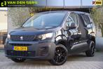 Peugeot Partner 1.5 BlueHDI Pro AIRCO, CRUISE, ZEER NETTE AU, Auto's, Peugeot, Zwart, Nieuw, Lease, Partner