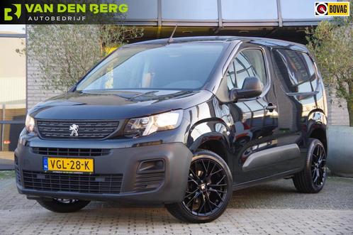 Peugeot Partner 1.5 BlueHDI Pro AIRCO, CRUISE, ZEER NETTE AU, Auto's, Peugeot, Zwart, Financial lease, Lease, Partner, Ophalen of Verzenden