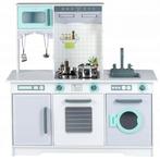 Kinderkeuken XL 96x37x97 cm - grijs met witte speelkeuken, Kinderen en Baby's, Speelgoed | Speelkeukens, Ophalen of Verzenden