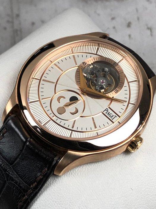 Piaget - Black Tie Gouverneur Tourbillon 18K Rosé Gold, Sieraden, Tassen en Uiterlijk, Horloges | Heren