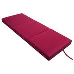 Matras opvouwbaar Rood 190x70x10cm (Stoelen, Tafels-Stoelen), Verzenden, Nieuw