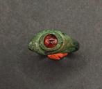 Oud-Romeins Brons Intaglio Ring - 23 mm (Zonder