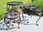 Flower tables (3) - metal