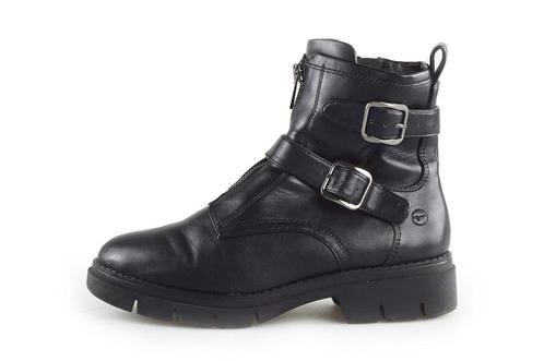 Tamaris Biker Boots in maat 38 Zwart | 10% extra korting, Kleding | Dames, Schoenen, Zwart, Gedragen, Overige typen, Verzenden