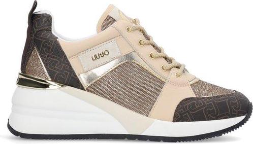 Liu Jo Alyssa 01 Dames Sneakers - Beige/Bruin - Maat 37, Kleding | Dames, Schoenen, Nieuw, Verzenden