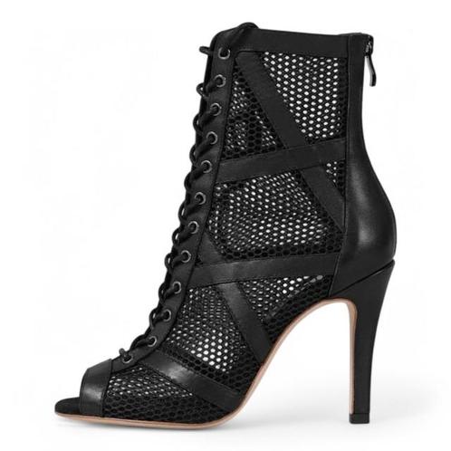 Allure Zwarte Danslaarsjes – Stijlvolle Heels - Perfecte dan, Sport en Fitness, Ballet, Verzenden