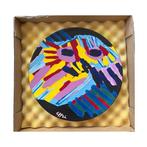 Glazed Earthenware - Karel Appel - Bord - Big Head Coming