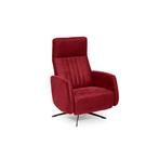 Relaxfauteuil Castenray - relaxfauteuils - Rood, Nieuw, Stof, Rood