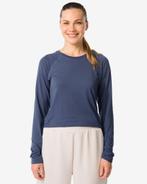 HEMA Damessportshirt naadloos donkerblauw, Verzenden, Nieuw