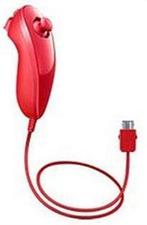 Nunchuk Rood - Nintendo Wii Garantie & morgen in huis!, Ophalen of Verzenden, Zo goed als nieuw