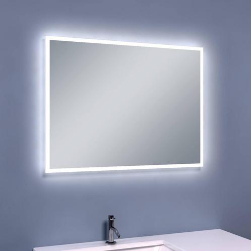 BWS LED Spiegel Rondom Dimbare Condensvrije 80x60 cm, Doe-het-zelf en Verbouw, Sanitair, Bad, Nieuw, Ophalen of Verzenden