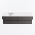 MONDIAZ VICA 160cm badmeubel onderkast Dark Grey 4 lades., Ophalen of Verzenden, Nieuw, Bad