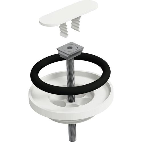 Afvoerplug Clou Flush Met Sifon Aansluiting tbv Fonteinen, Doe-het-zelf en Verbouw, Sanitair, Ophalen of Verzenden