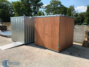 Tuinhuis Staal, Container, Schuur, Demontabel 1x2 tot 6x2m beschikbaar voor biedingen