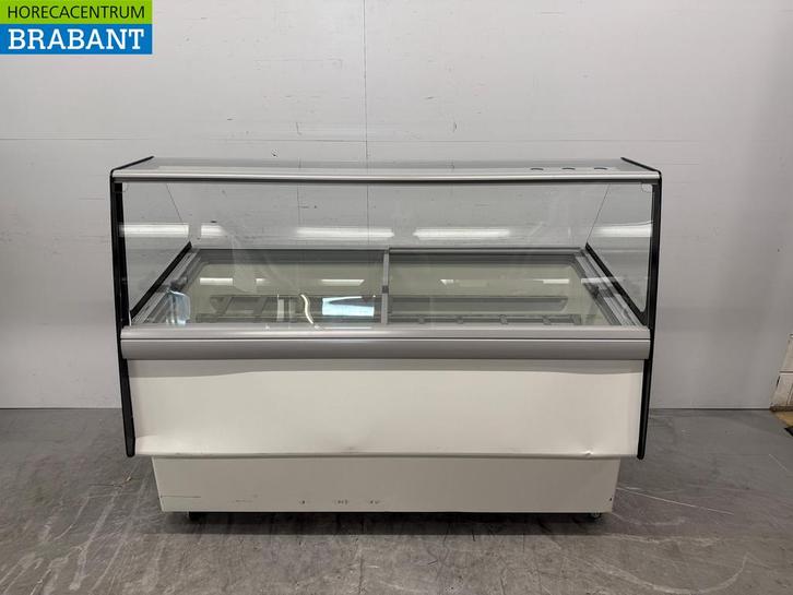 Verrijdbare Combisteel Athena Schepijsvitrine 13 bakken 230V, Zakelijke goederen, Horeca | Keukenapparatuur, Nieuw zonder verpakking