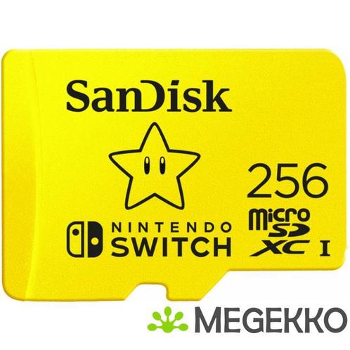 SanDisk Nintendo Switch 256GB MicroSDXC Geheugenkaart, Computers en Software, RAM geheugen, Nieuw, Verzenden