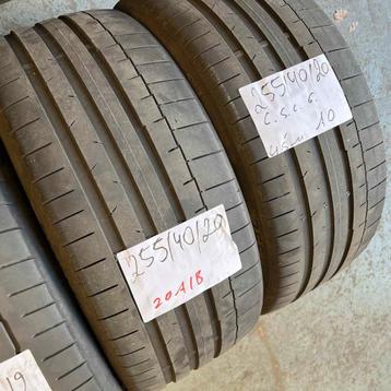 2 x Continental SportContact 6 255-40-20 Zomerbanden 4,5mm beschikbaar voor biedingen