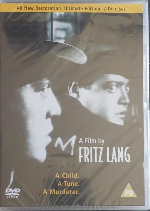 M a film by Fritz Lang (Nieuw in folie)   Gratis verzenden, Cd's en Dvd's, Dvd's | Tv en Series, Nieuw in verpakking, Drama, Alle leeftijden
