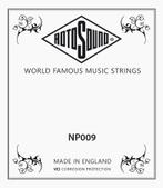Rotosound losse .009 snaar voor western en elektrische gitaa, Muziek en Instrumenten, Instrumenten | Toebehoren, Nieuw, Verzenden