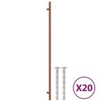Handvatten Roestvrij Staal Brons 480mm | OP = OP!, Ophalen of Verzenden, Nieuw, Rvs, Overige typen