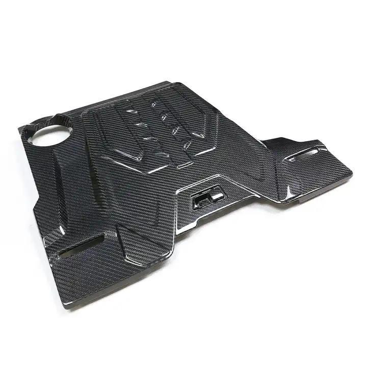 BMW M5 F90 M8 F91 F92 F93 Carbon motor plaat cover, Auto diversen, Tuning en Styling, Verzenden